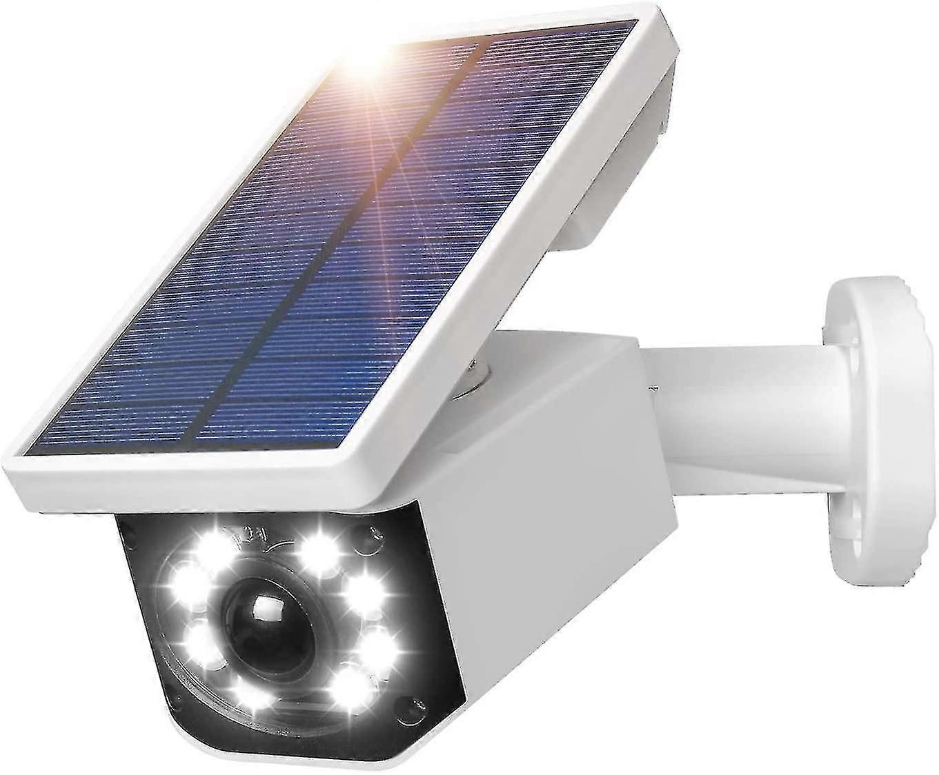 Outdoor Waterproof Solar Led Security Camera With Motion Sensor