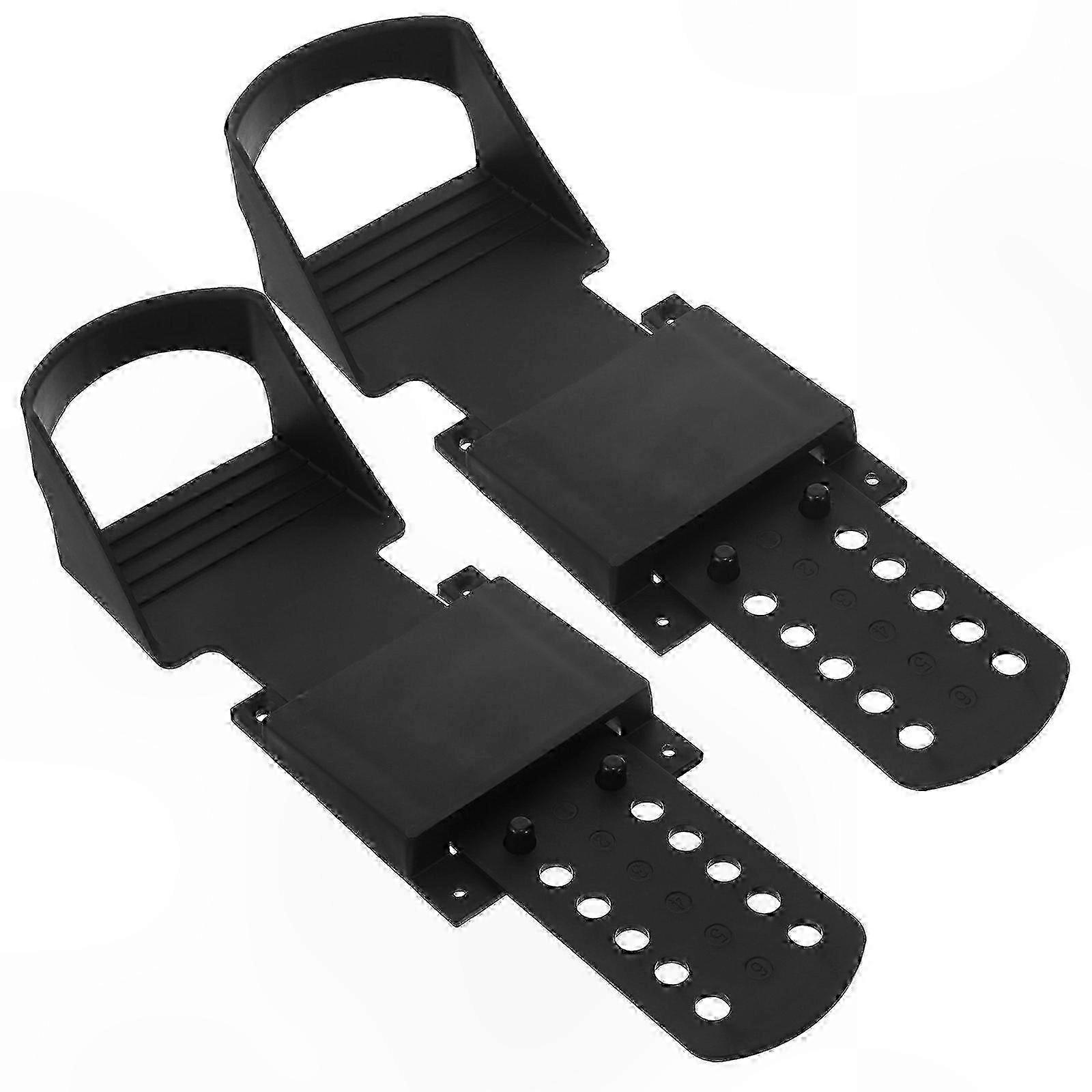 Indoor Rowing Machine Pedal Replacement Pair for Exercise Equipment