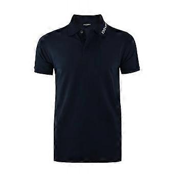 Men's EA7 Emporio Armani Ea7 | Emporio Armani Em000571 Af20425 Beachwear Cotton Pique Brand Collar Print Polo T-shirt