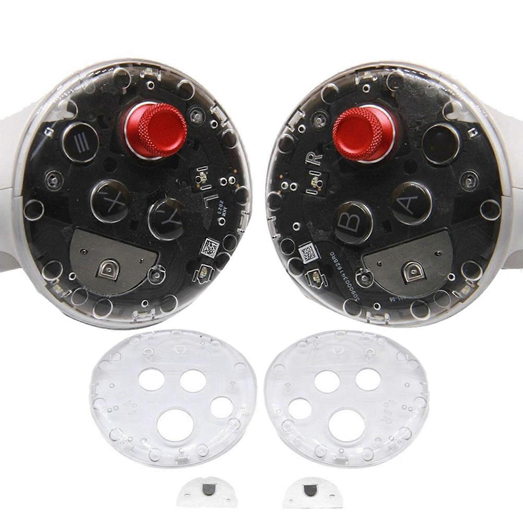 Handle Controller Button Panel Cover for Meta Quest 3 Controller Grips Protective Transparent Cover Anti Scratch