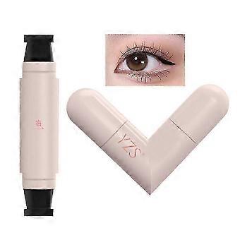 Doppelseitiger Eyeliner-Stempel für mühelose Lidstriche – schnelltrocknend, wischfest, langanhaltend.
