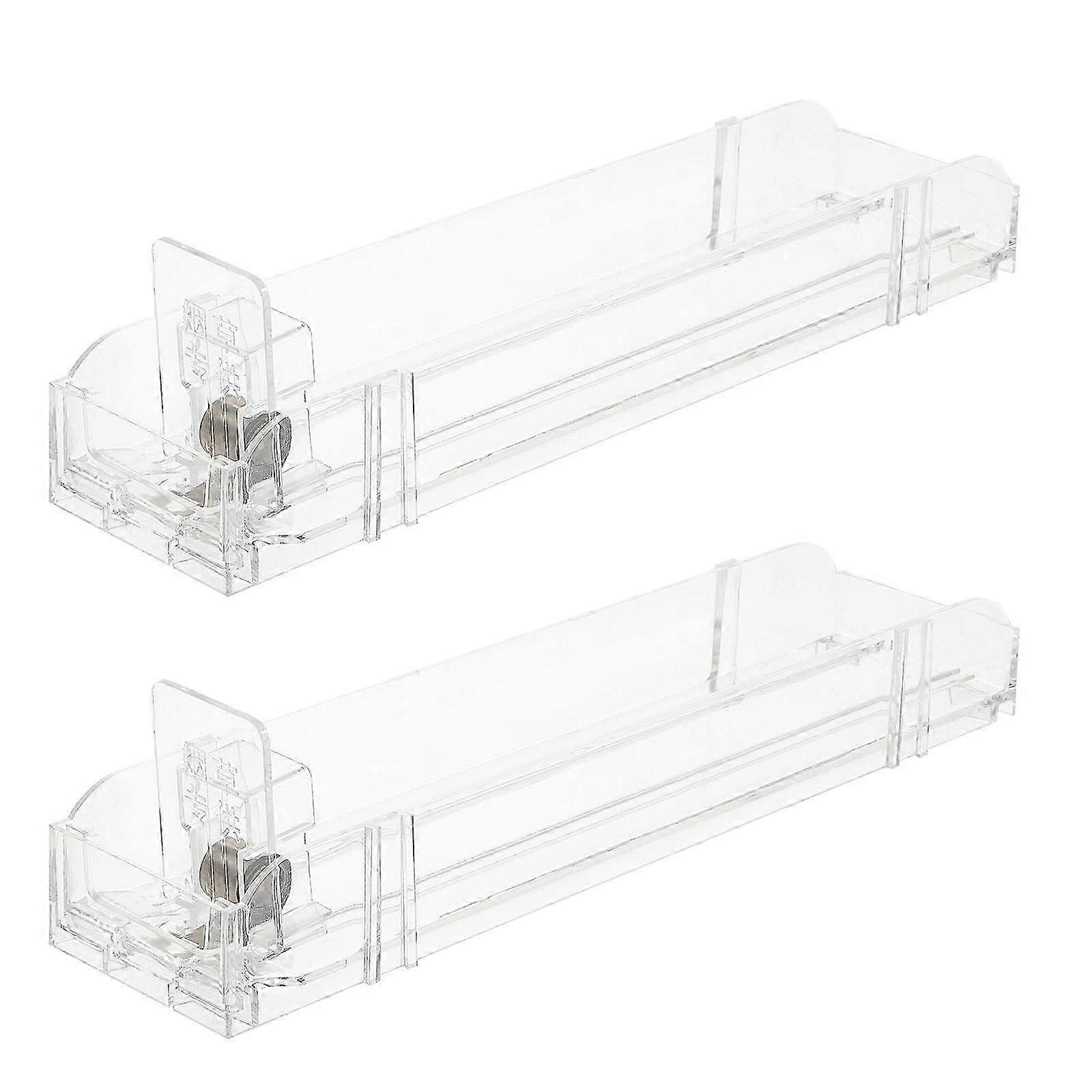 4pcs Auto-push Cigarette Holder Cigarette Display Rack Practical Cigarette Pusher