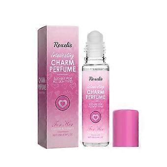 Women's roller ball perfume exudes rich vanilla scent, lasting fragrance, adds personal charm, portable fragrance replenishing perfume 10ml