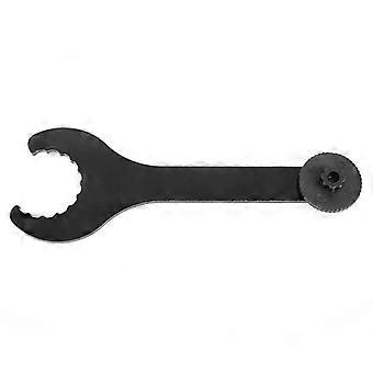 Carbon Steel Bicycle Bottom Bracket Wrench, Bottom Bracket Wrench for Shimano Hollowtech 22cm Mountain Bike Repair Kit(Black)