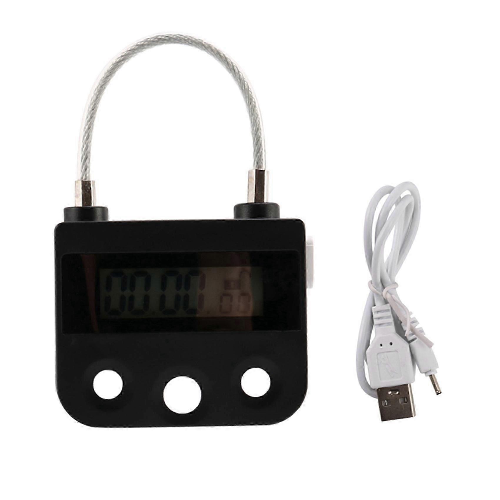 Electronic timer lock for household with countdown function