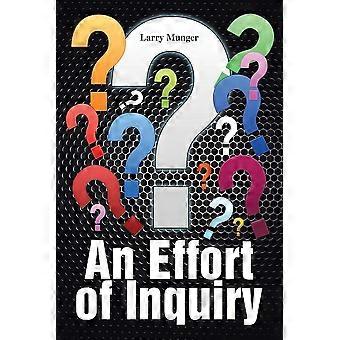 An Effort Of Inquiry - Larry Munger - Paperback - en Book