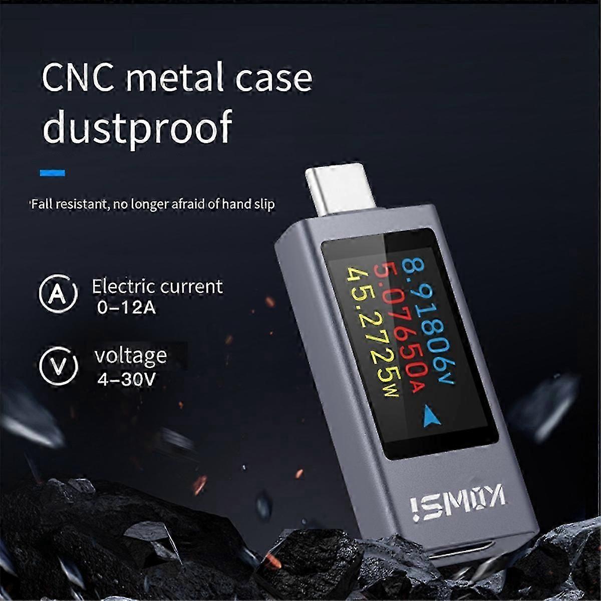 KOWSI Power Meter Type-c Tester Power Meter Detector