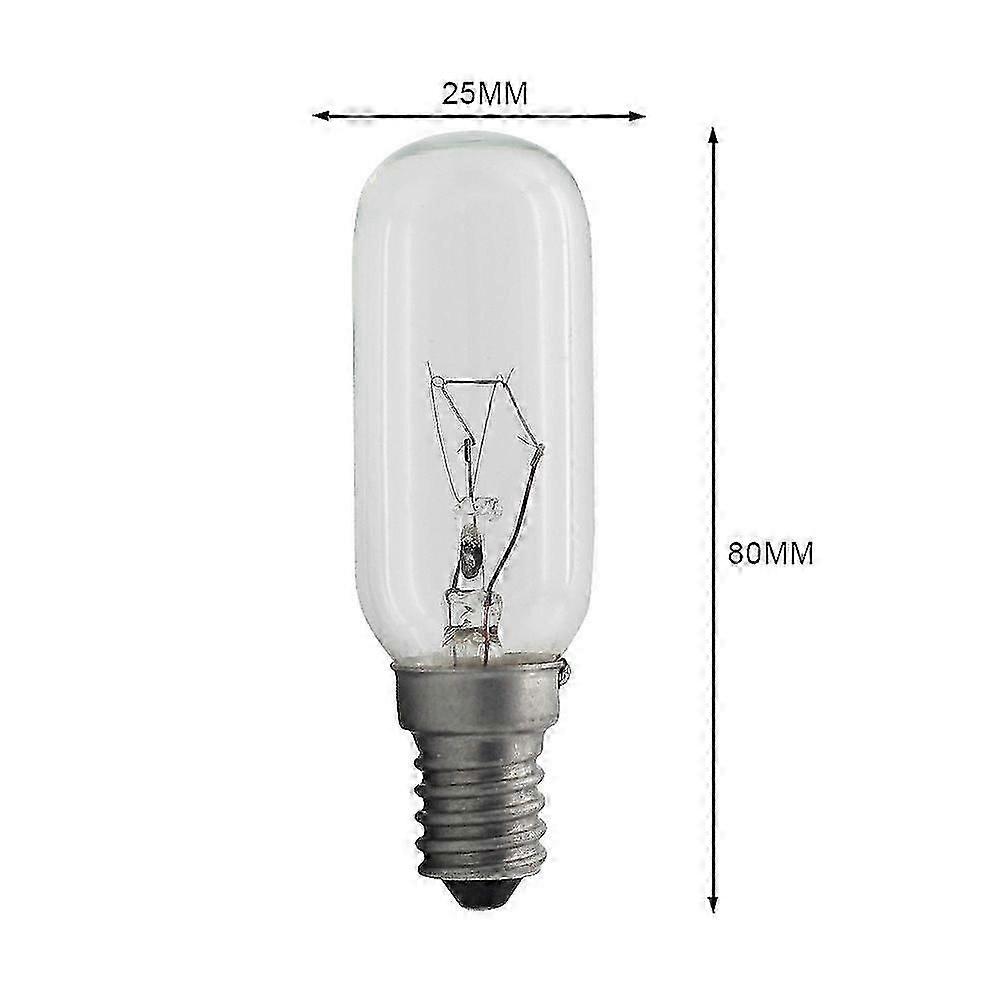 2pcs E14 Kitchen Range Hood Light Bulbs Compatible with Stove Appliance