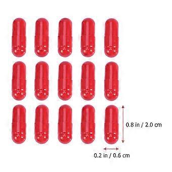 50pcs Fake Blood Capsules Halloween Makeups Scary  Bloods Capsules Prank Props