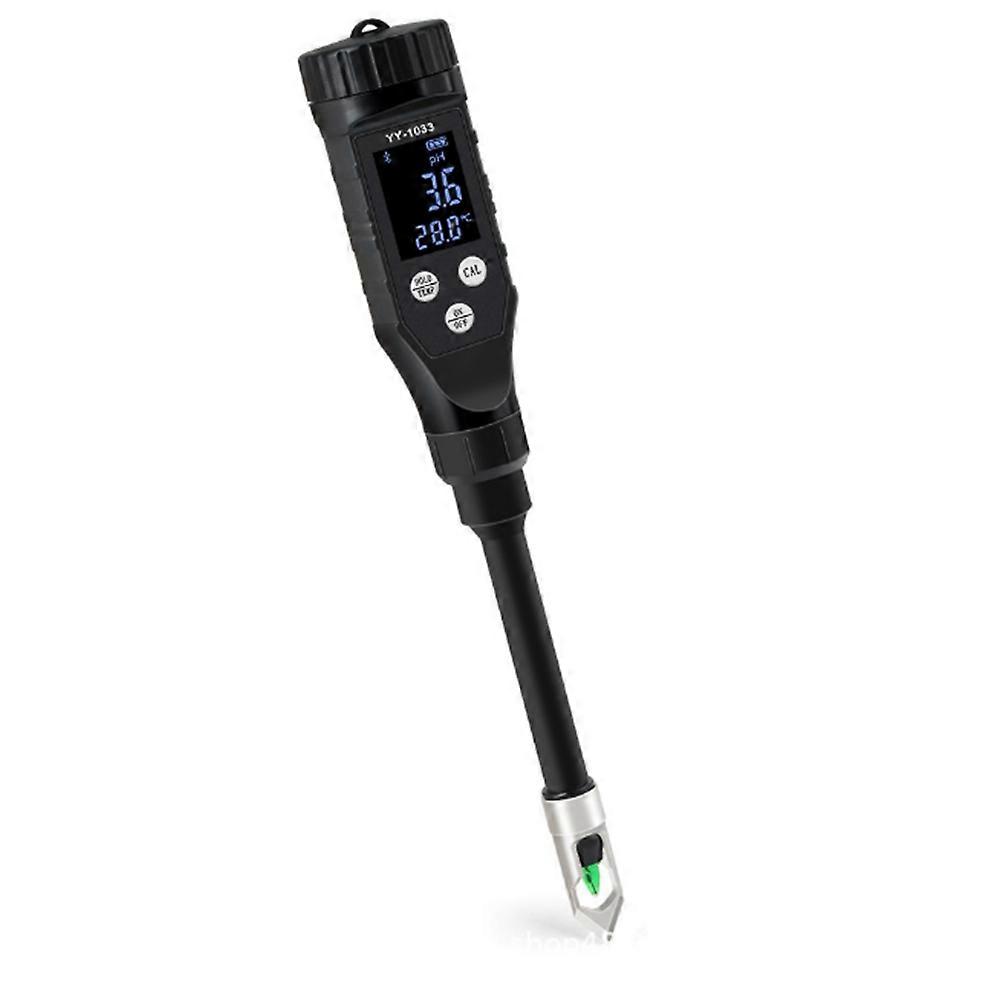 Smart Soil PH Meter Professional Soil Tester Bluetooth APP Control Data Logger PH Temperature Acidity Analyzer