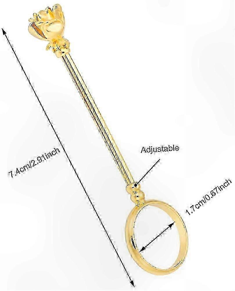 Adjustable Metal Cigarette Holder Rings