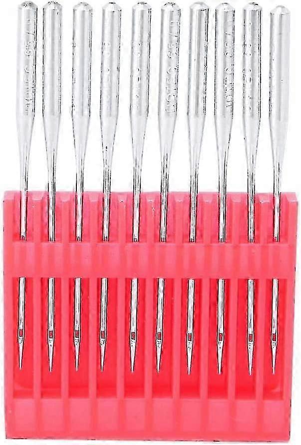100 Pack Sewing Machine Needles Flat Head Various Sizes Gift