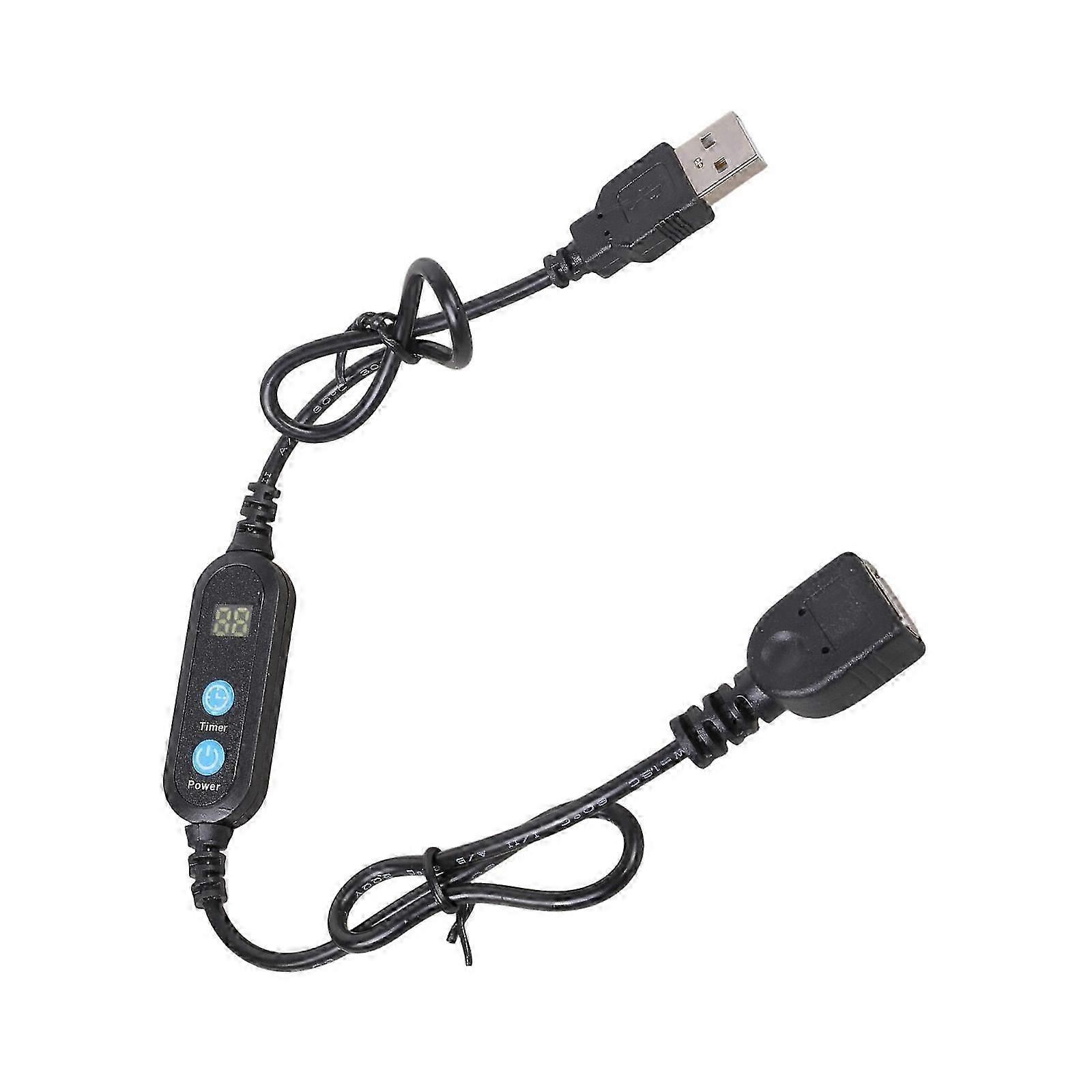 12-Hour USB Auto-Restart Timer Cable