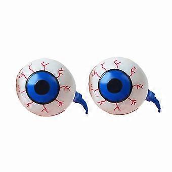 Stress Relief Eyeball with Tail Fidget Toy - Reusable Halloween Spooky Stress Ball for Party & Decoration