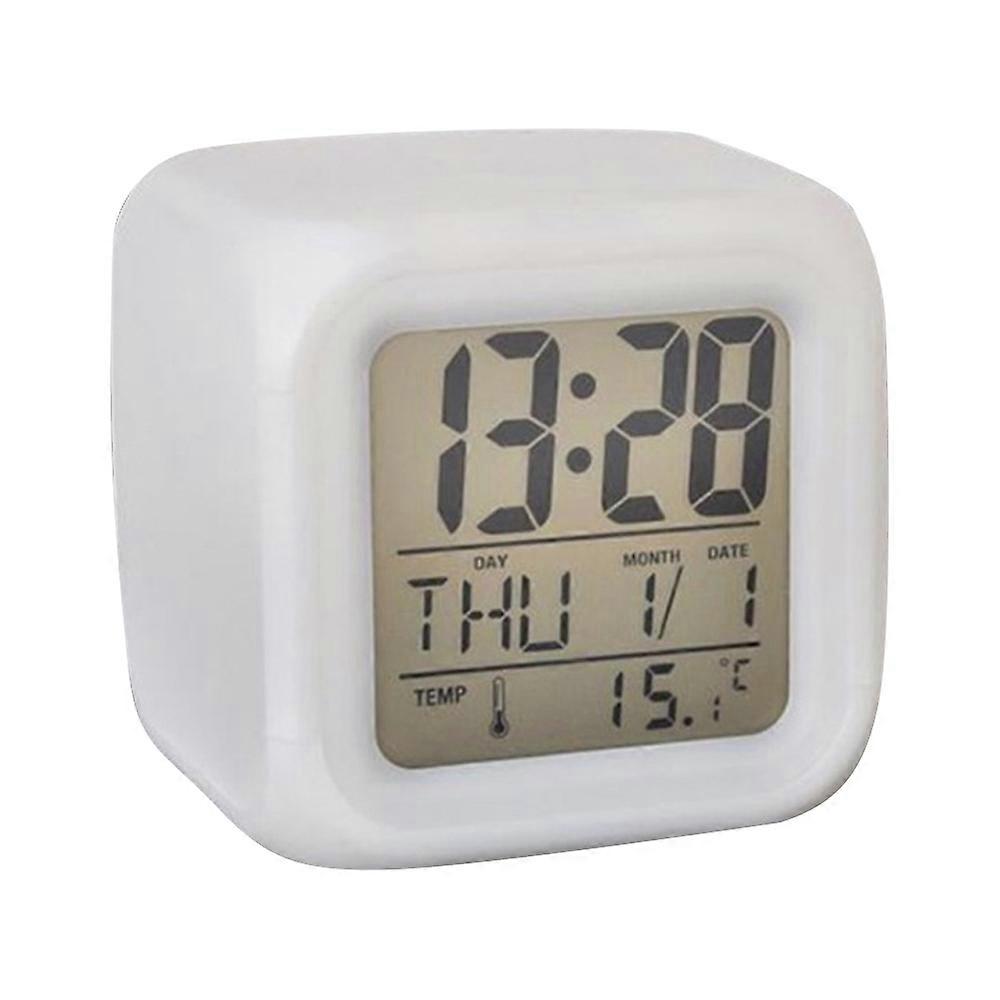 Quiet Multi-Function Digital Alarm Thermometer for Bedroom