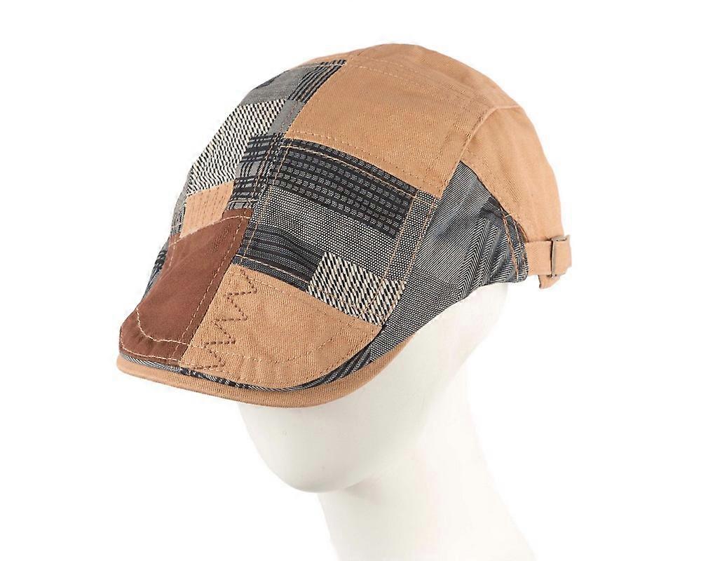 Patchwork Flat Cap by Max Alexander M154BE