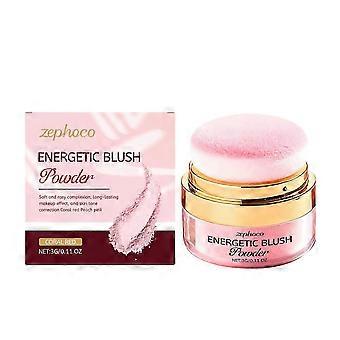 Vitality Nude Makeup Blush Powder-Ultra-Fine Texture Natural Color Payoff,Daily Wear for Effortless Atmospheric Makeup,Perfect for a Fresh_yzad