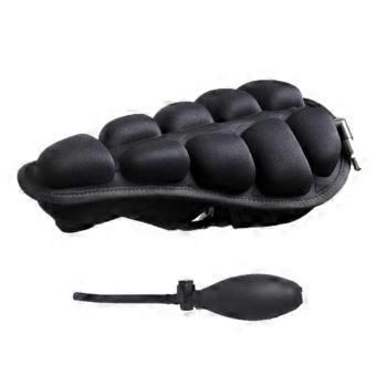 Funda para sillín de bicicleta inflable, para ejercicios, con acolchado 3D. Cubierta para sillín de bicicleta de montaña.