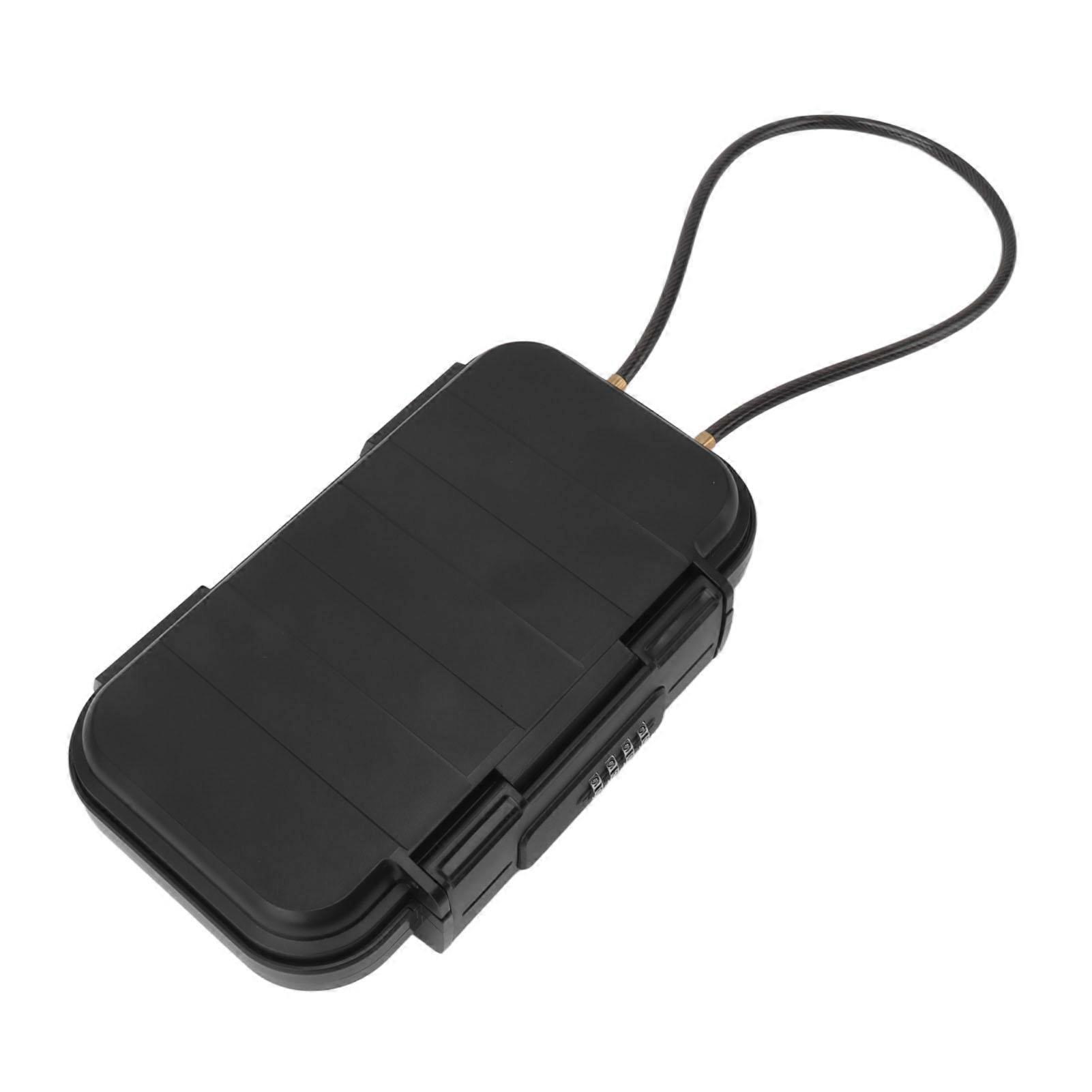 Portable Security Case Waterproof Rustproof Combination Security Key Lock Box for Outdoor