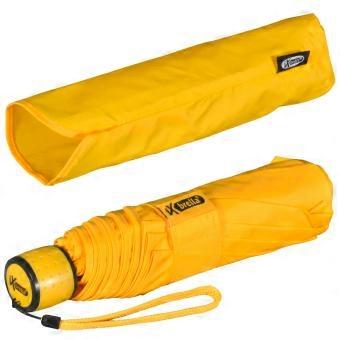 Mini Ultra Light - Dames opbergparaplu met groot scherm - Extra licht - Neongeel