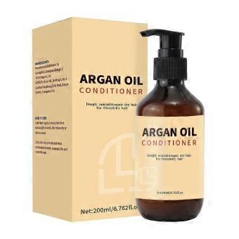 Argan oil conditioner sulfate free Moroccan keratin for dry damaged hair moisturising anti frizz