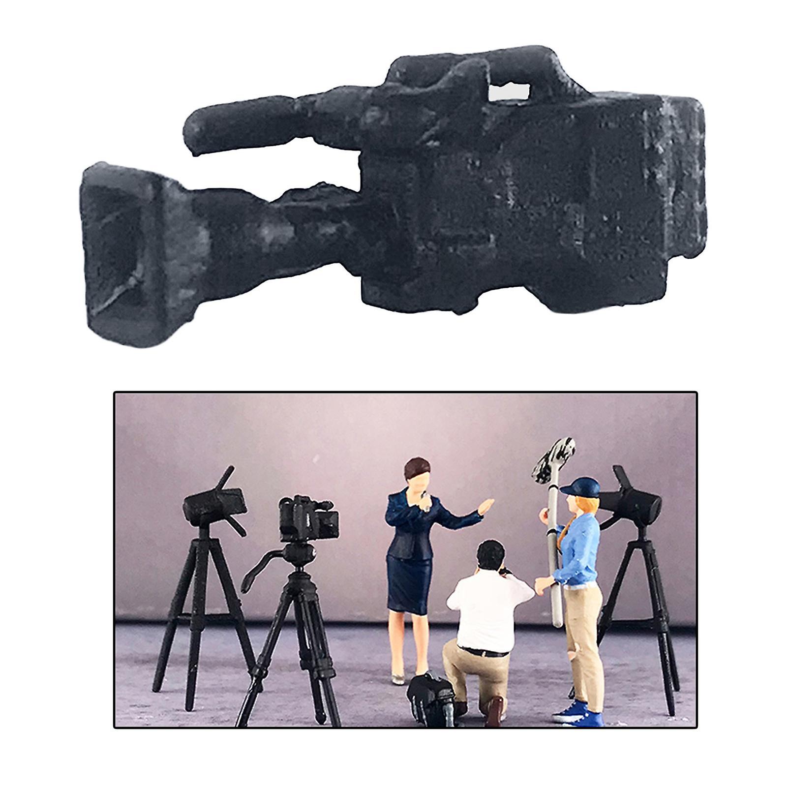 Handmålade 1:64 Miniatyrmodellleksaker Mikrolandskapsprydnad Tillbehör Utrustning Fäste