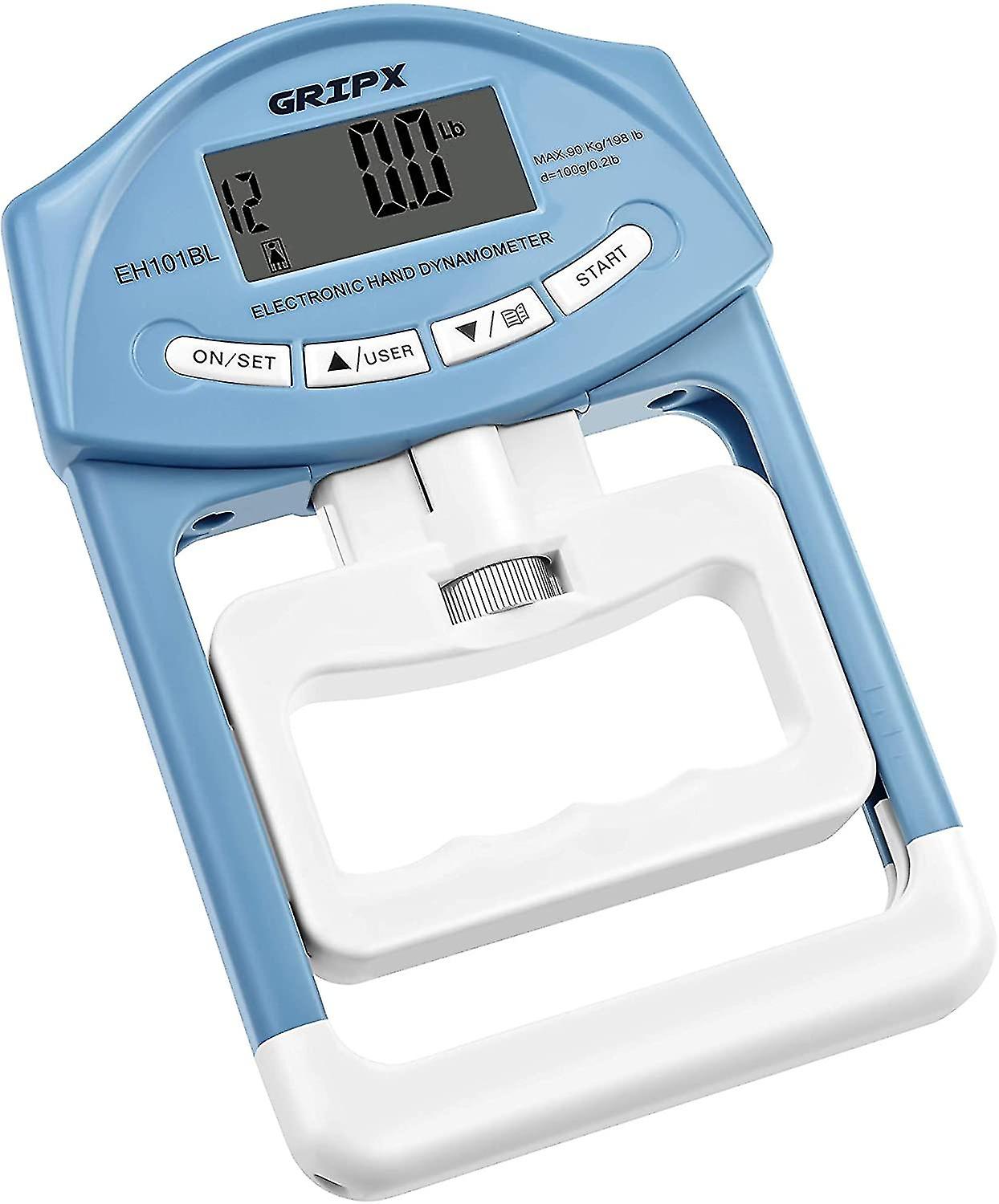 Digital Hand Force Gauge, Grip Force Gauge, Electronic   Automatic Recognition, 90 Kg,   Color