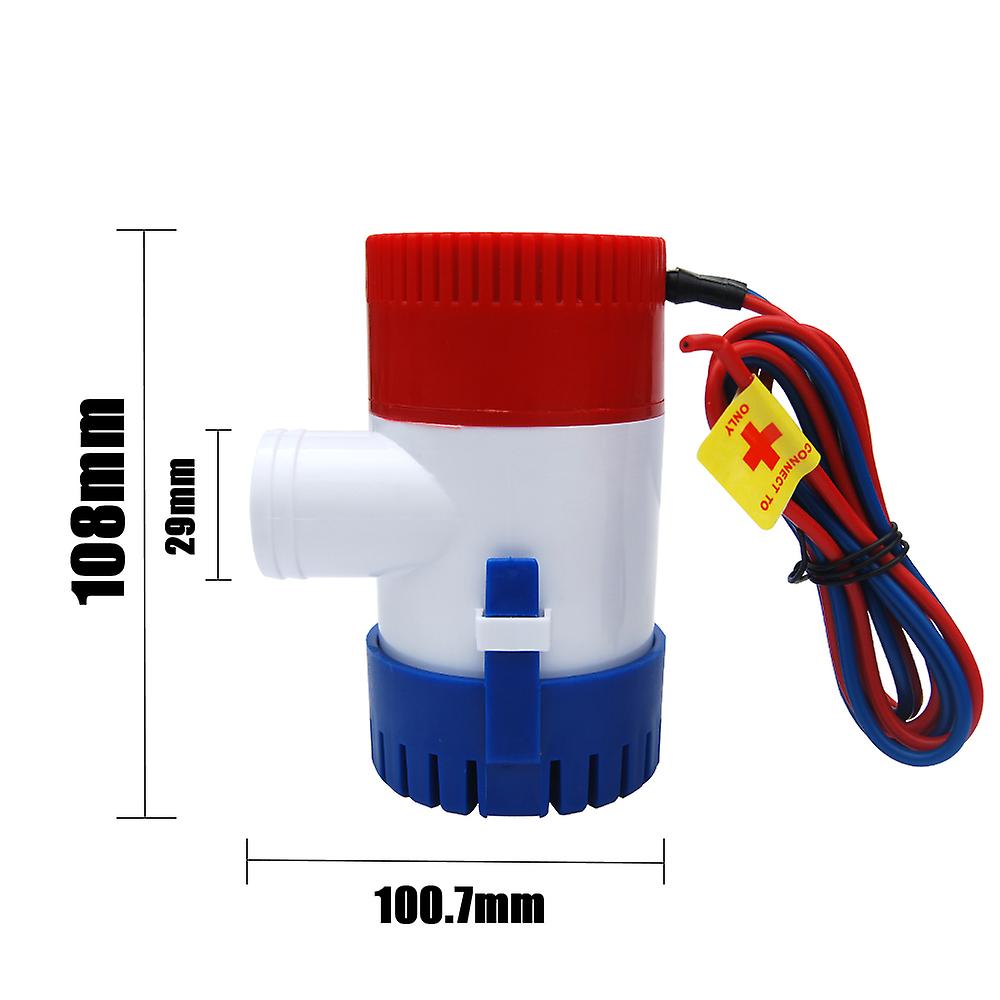 Bilge Pump1100gph Dc 12v Electric Water Pump For Aquario Submersible