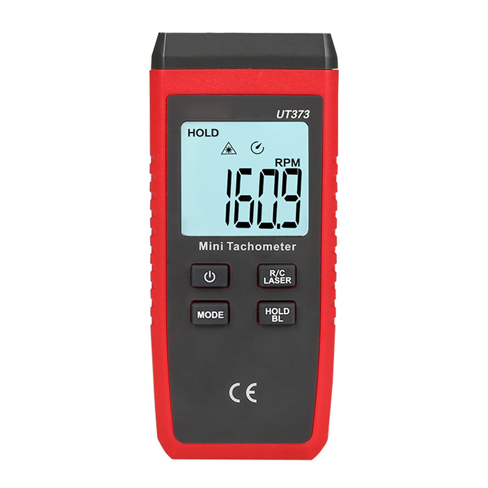 Handheld Speed Meter with Backlight Non-Contact Tachometer Max/Min Speed Gauge