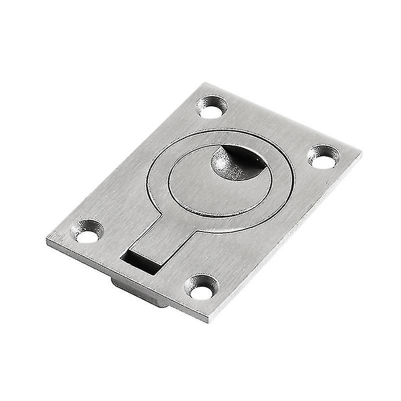 Marine Boat Deck Hatch Flush Pull Lift Handle Ring Drawer Cupboard Pulling Ring50*40mm
