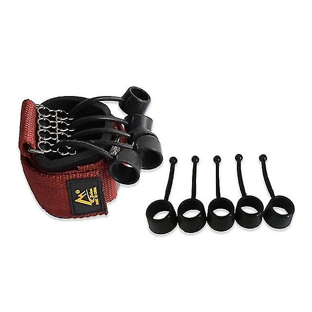 إصبع القابض قوة المدرب اليد اليوغا المقاومة الفرقة ثني الإصبع وتمديد جهاز التدريب إصبع قوة قبضة الجهاز