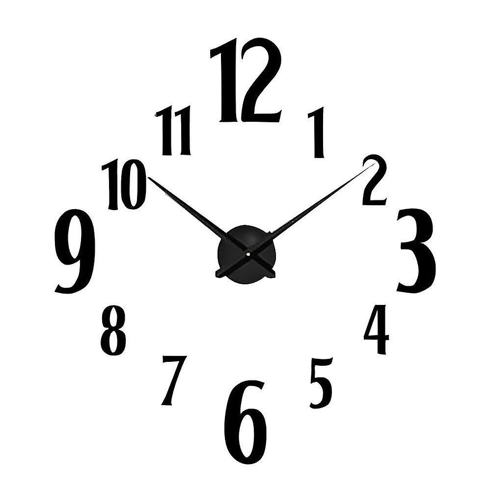 Qi Digital Diy Clock Clock Home Decoration
