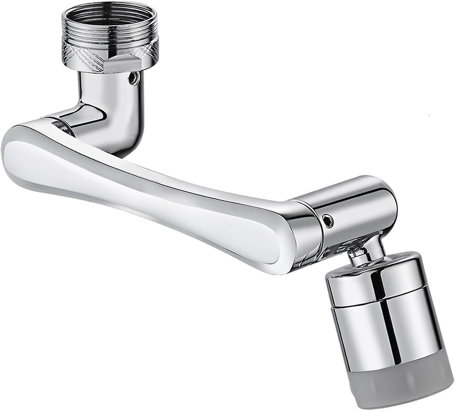 Swivel Faucet Extender, Space-Saving, Rust-Resistant Brass