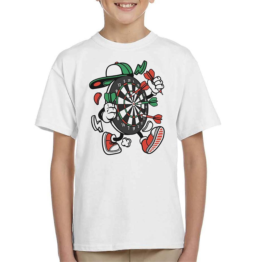 Dartscheibe Guy Kinder T-Shirt