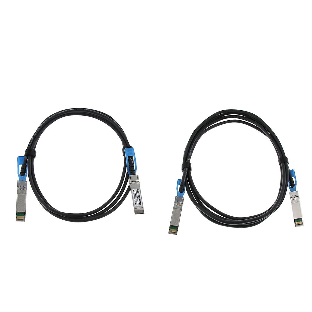 2Piece SFP28 SFF-8402 Passive Direct Attach Cable Ethernet 2Meter+3Meter