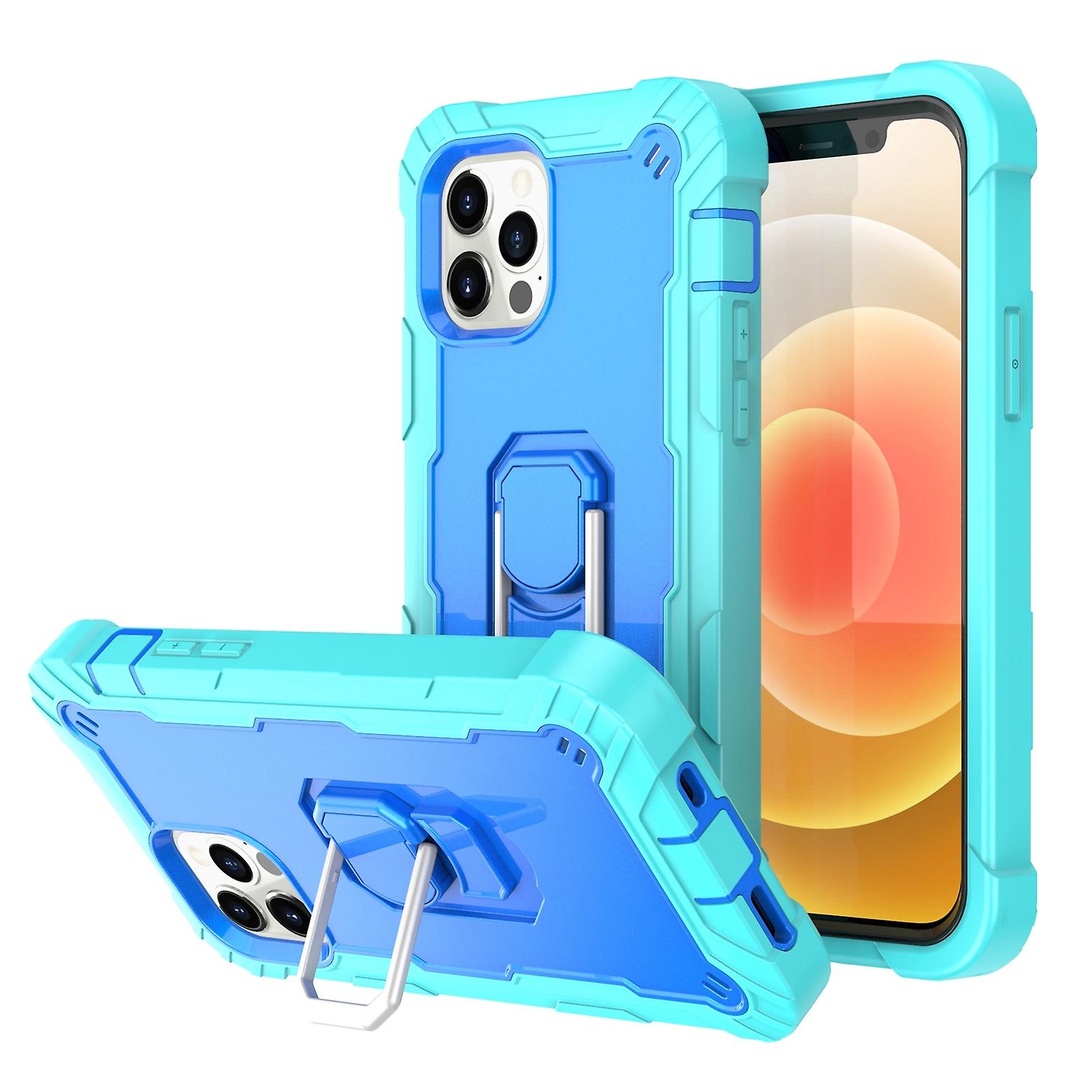 PC + Rubber Shockproof Case  For iPhone 12 Pro Max