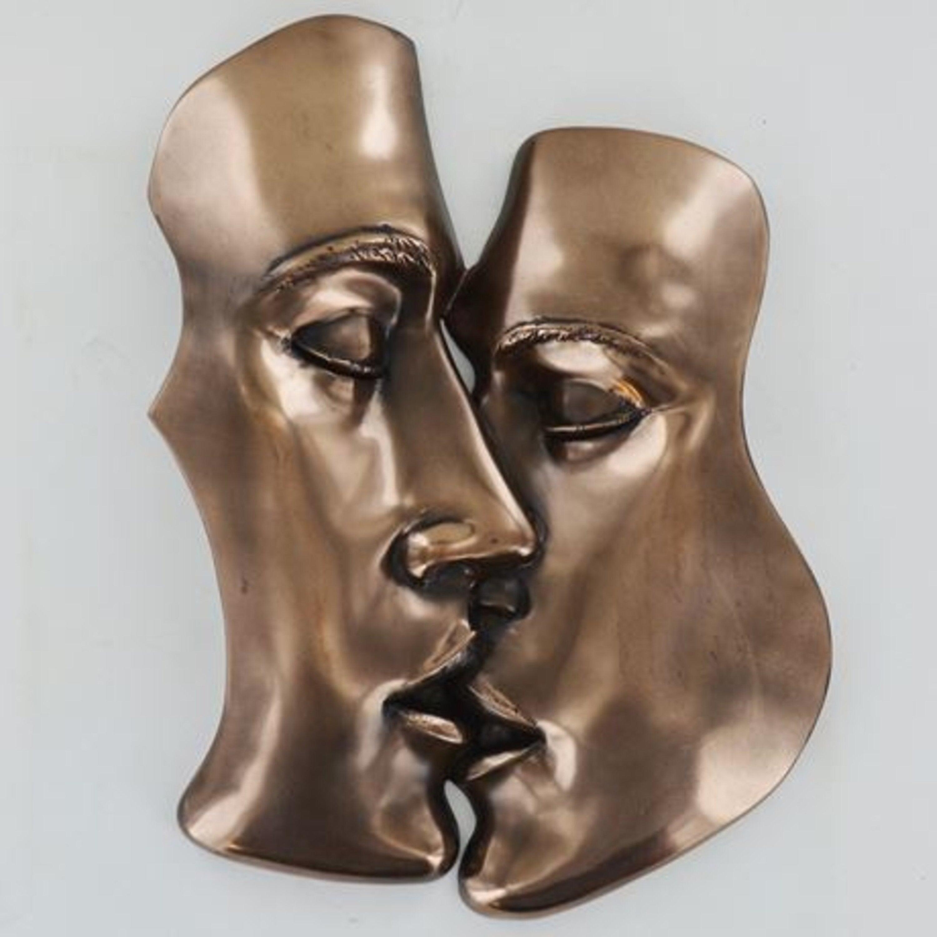 Kiss Cold Cast Bronze Sculptures & Statues