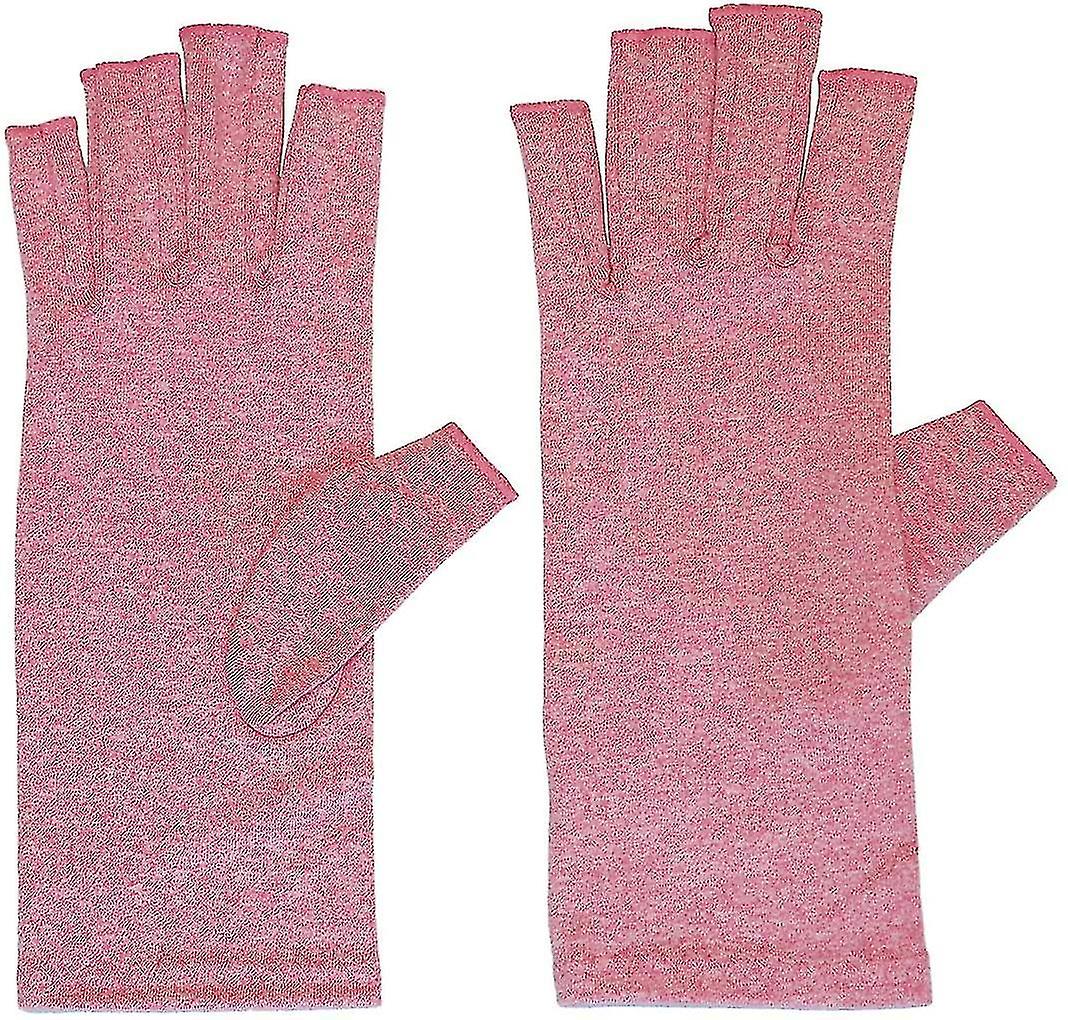 Arthritis Gloves With Grips For Men Fingerless Compression A