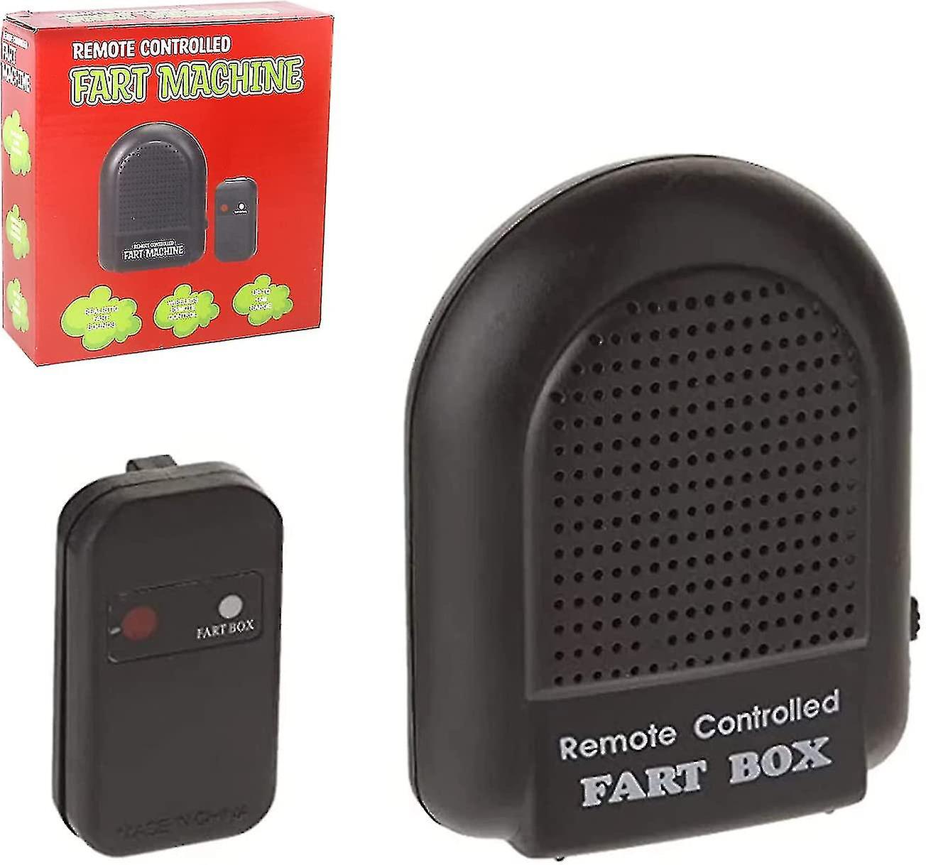 2023 Fart Machine avec télécommande, Party Prank Fun Fart Machine avec 4 sons et télécommande, cadeau créatif pour les amis