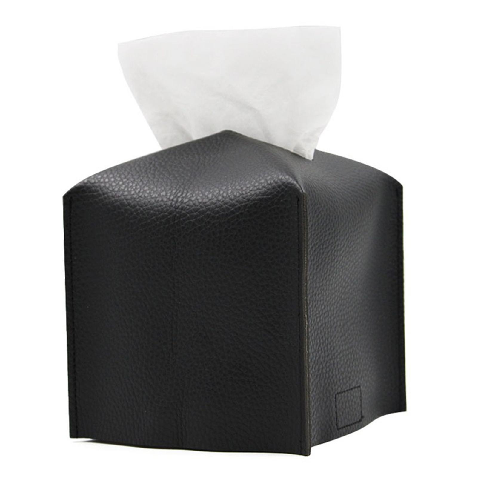 Square Foldable Functional Tissue Box Burr-free Comfortable Touch Tissue Holder