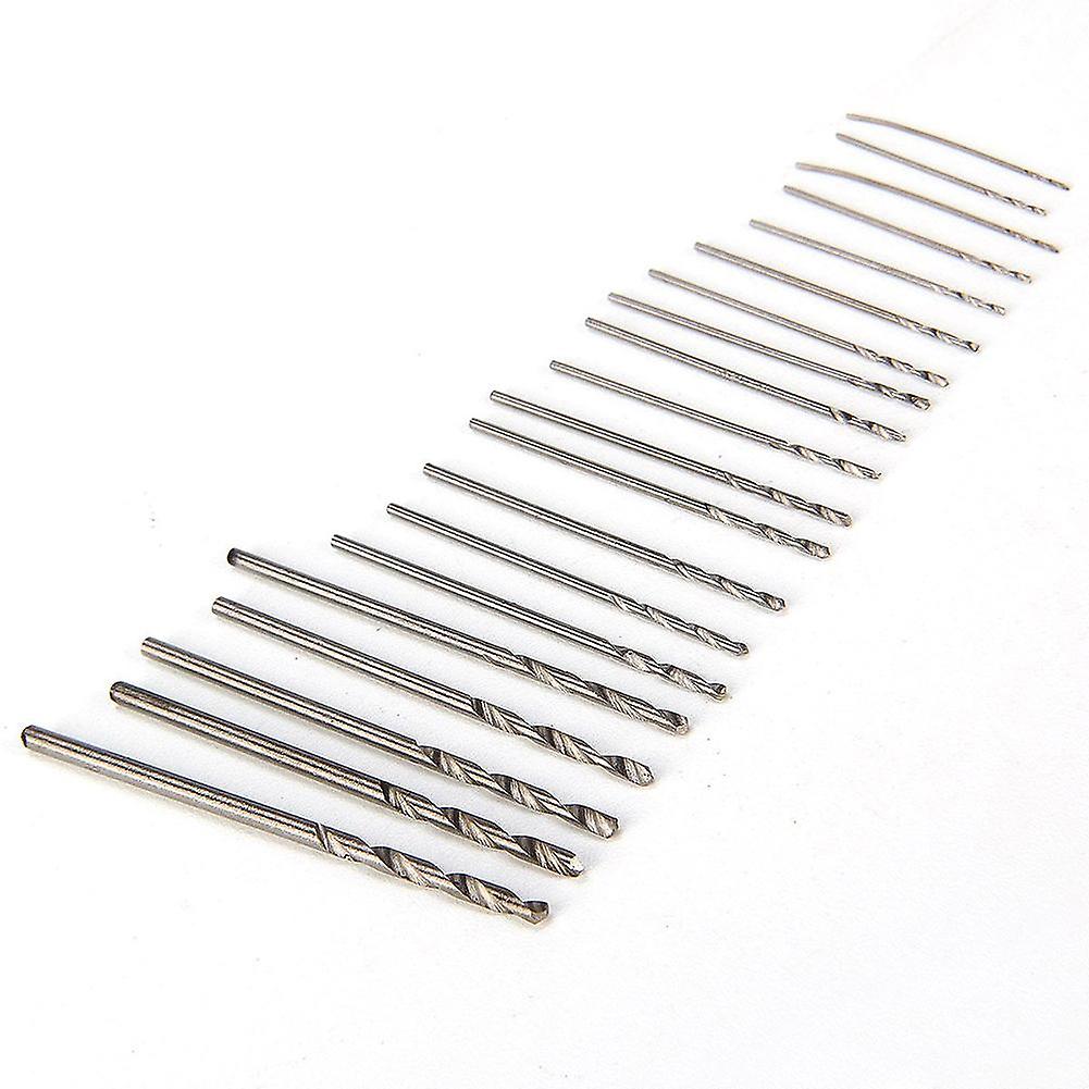 2 x 20Pcs Drill Bit Set Micro HSS Twist Drill Bits Mini Pin Precision Hand Tools