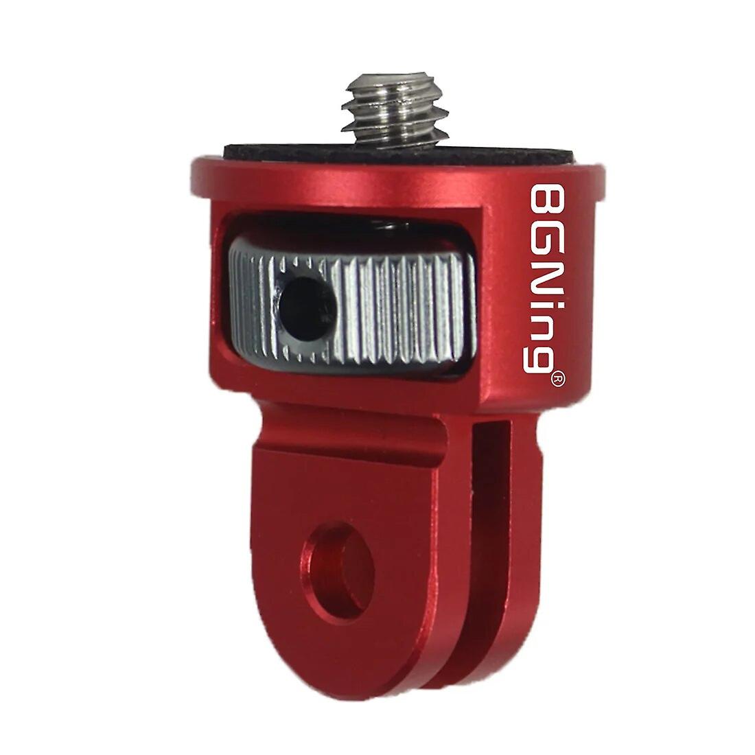 Bgning 360 Rotatable 1/4 Inch Screw Mini Tripod Adapter Mount Cnc For Gopro Hero 11 10 5 For Insta360 One X3 X2 Xiaomi 4k Camera