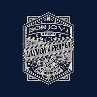 Bon Jovi Livin On A Prayer Live 83 Women's T-Shirt | Fruugo US