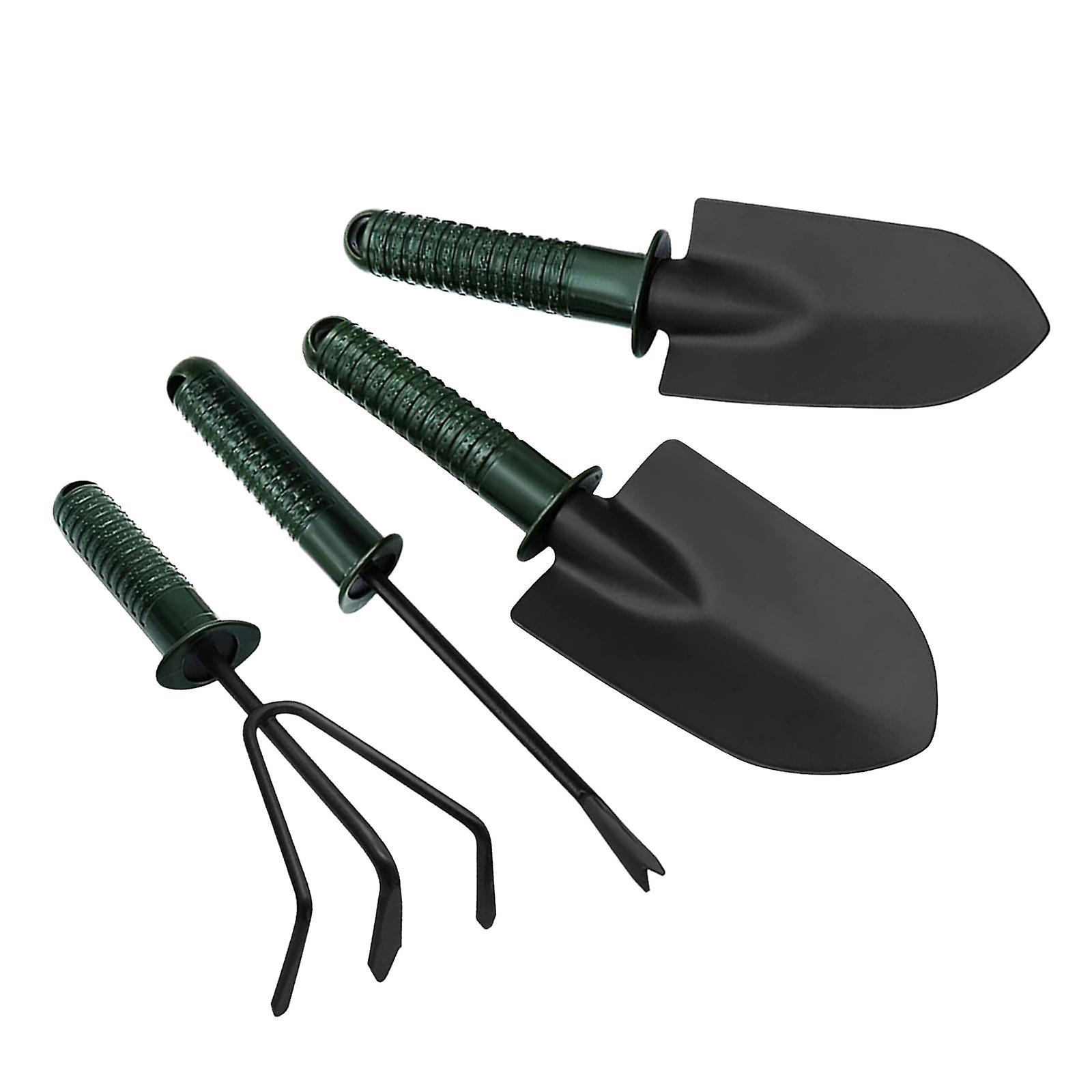 4 Pieces Garden Tools Set Gardending Hand Tools for Backyard Courtyard Gifts