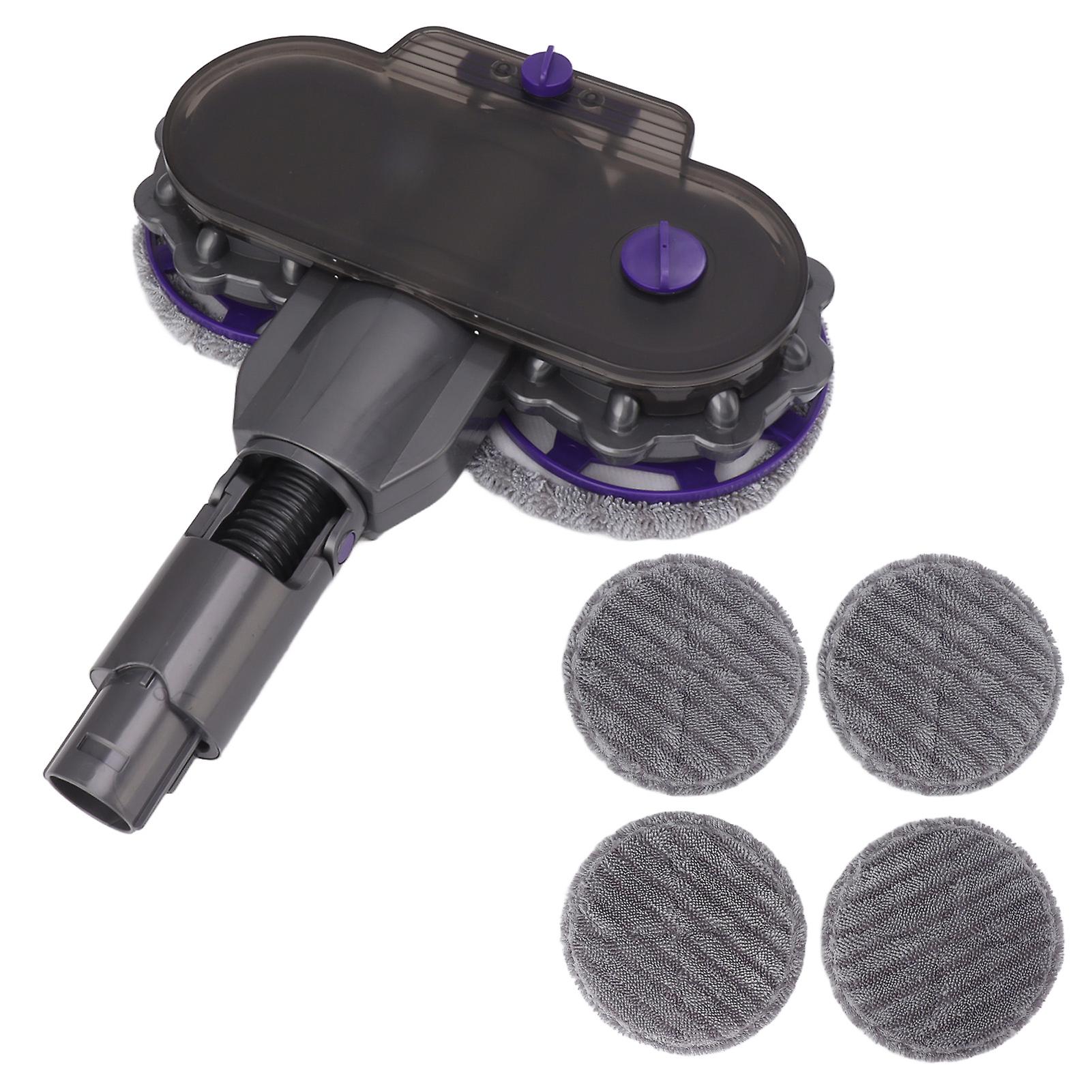 Electric Mop Attachment, 180 Degree Rotation, with Removable Water Tank and Mop Pads for V6 DC58 59 62