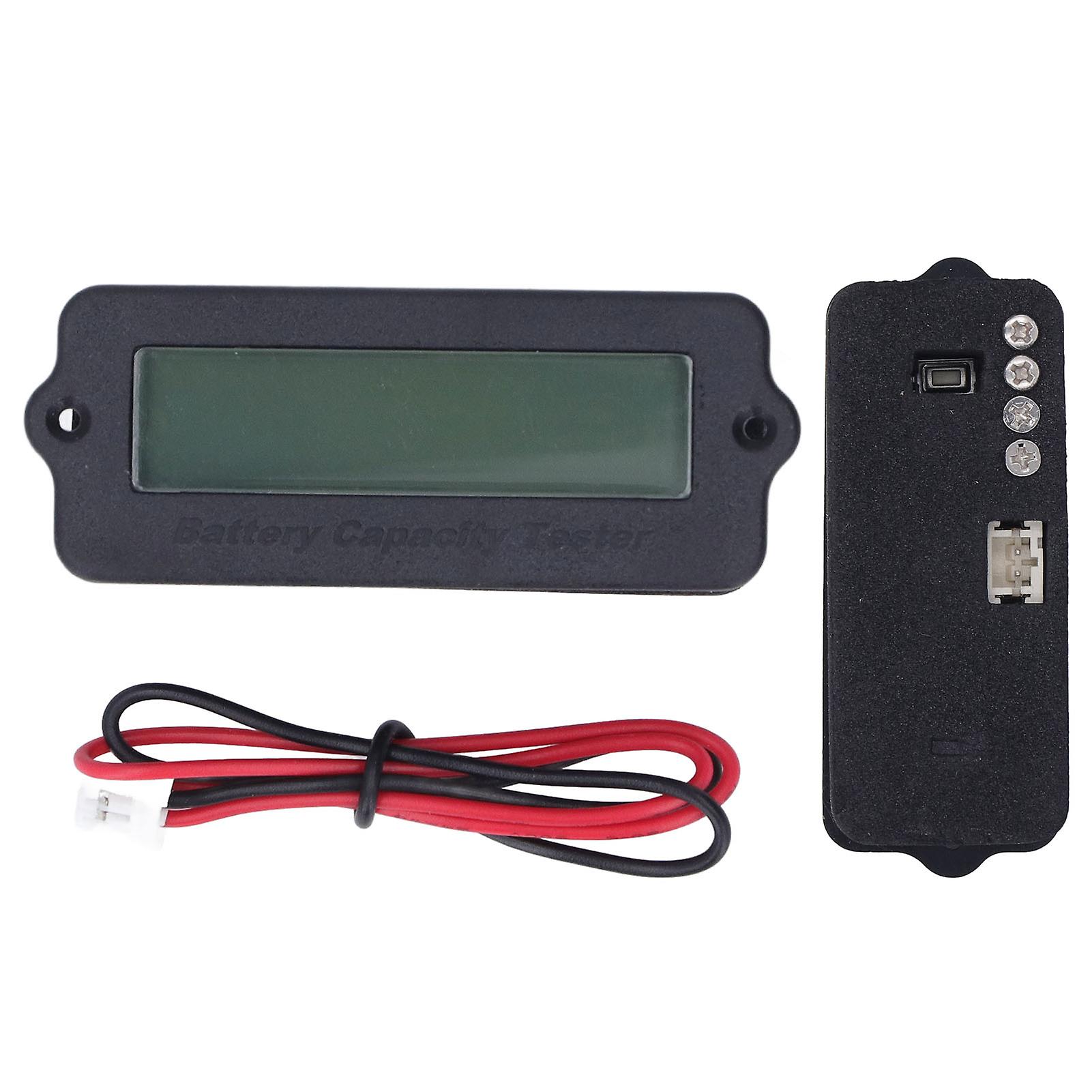 Battery Meter High Definition Real Time Capacity Voltage Indicator Waterproof Battery Voltage Monitor
