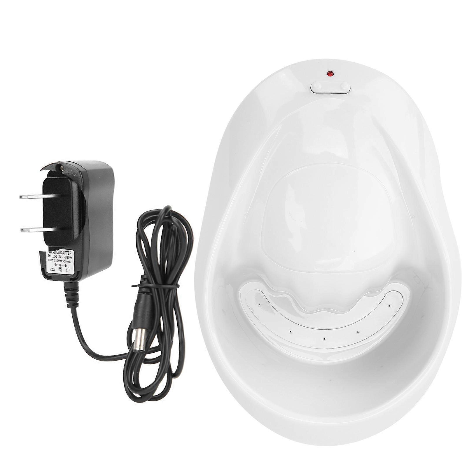 Ciotola elettrica per ammollo per unghie Vibrazione a bolle Macchina per massaggi Spa per mani Strumento per manicure (110-220 V) Spina USA