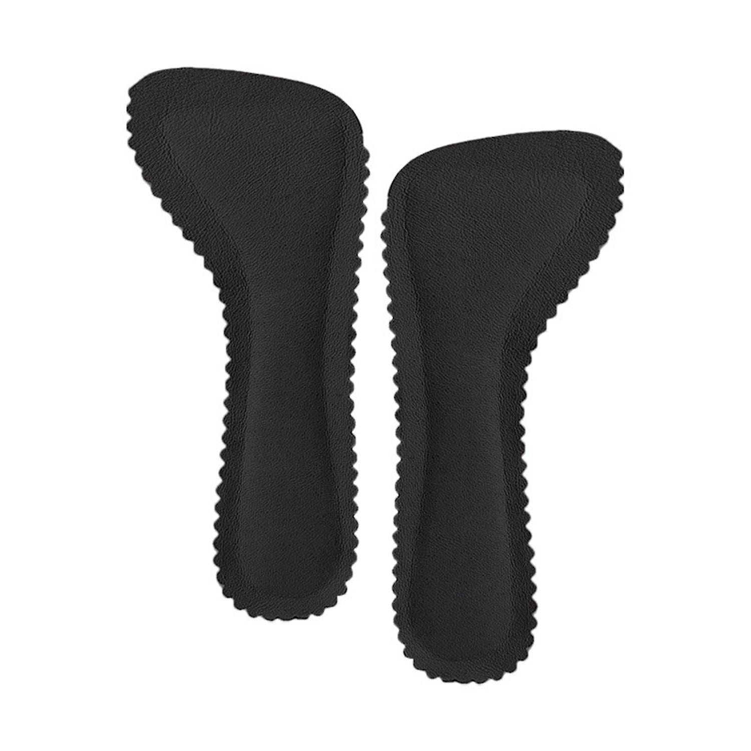 1 Pair Self-adhesive Insole Non-slip Breathable Anti-skidding Soft Comfortable Foot Protector Latex