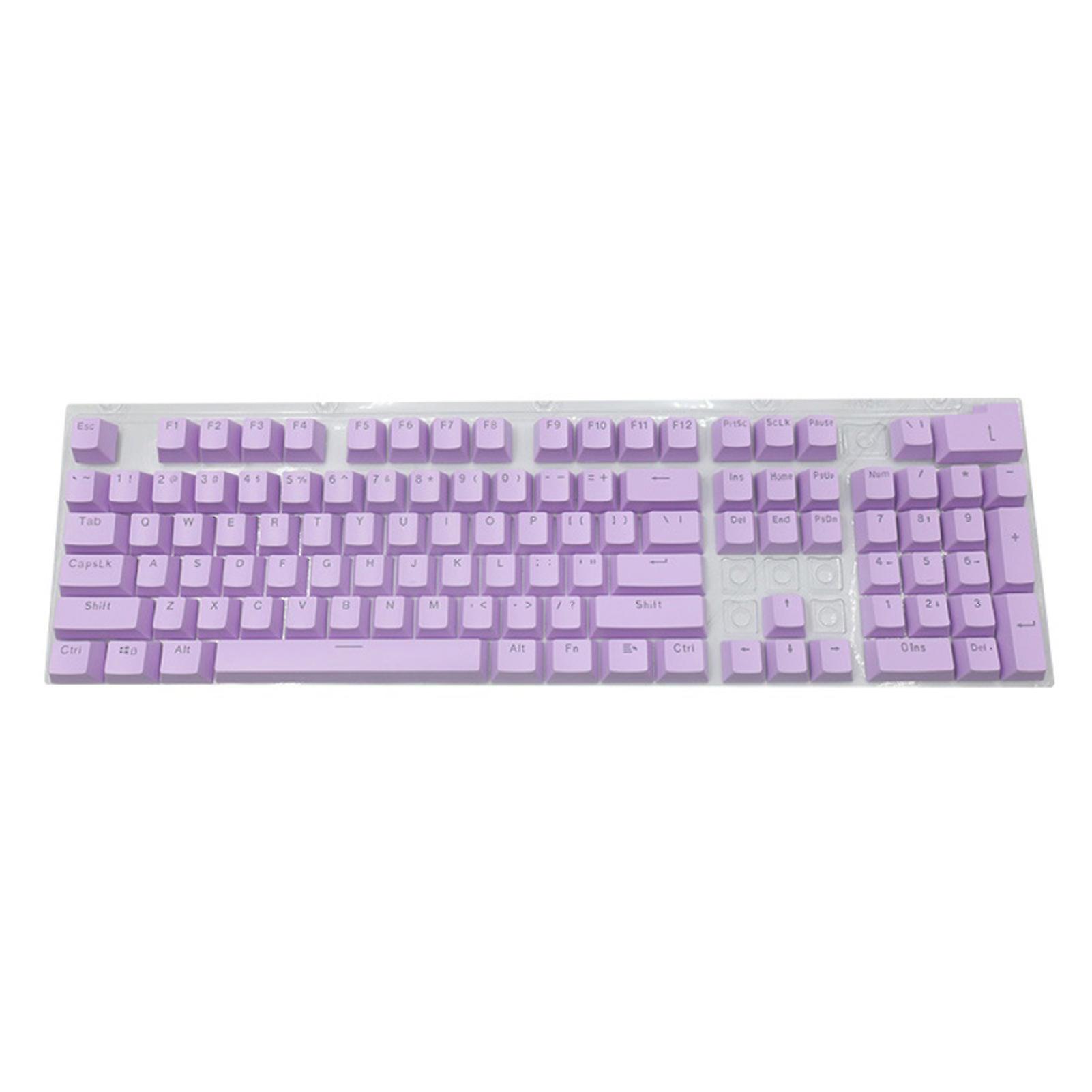 104Pcs Key Cap Universal Ergonomic ABS High-end Backlit Keycap or Mechanical Keyboard