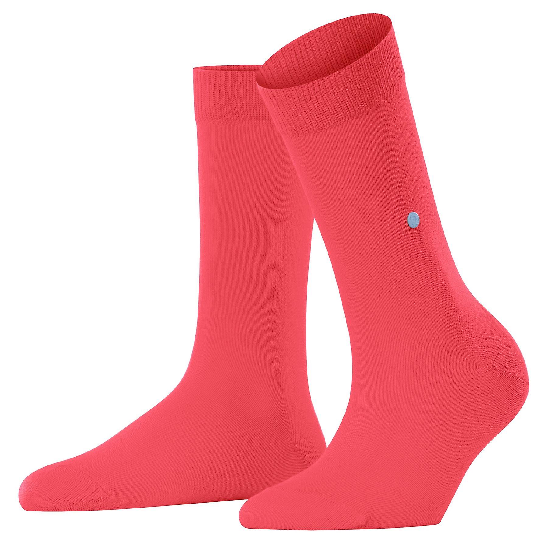 Burlington Lady Socks - Coral Red
